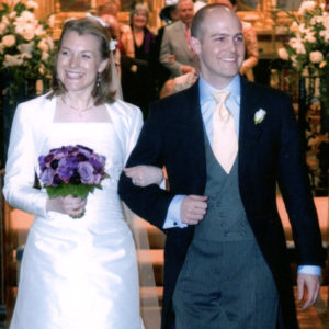 Silk wedding dress handmade by Lara Bridal