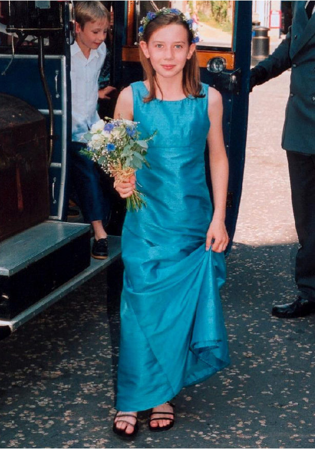 Children's handmade bridesmaid dresses