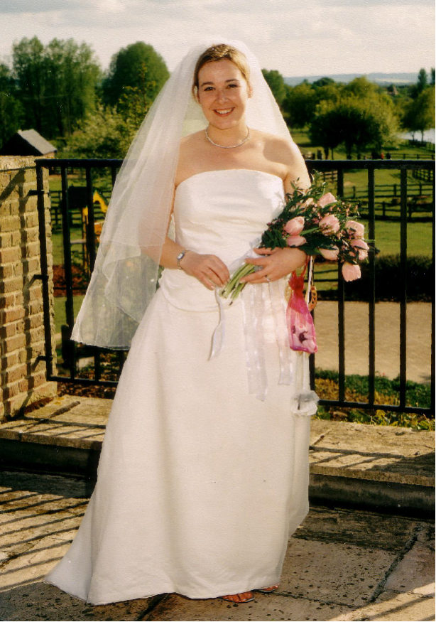 Made to measure wedding dress by Lara Bridal in Burford