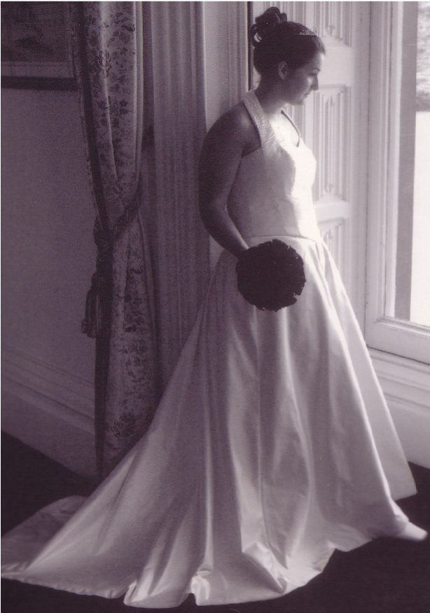 Created by Lara Bridal - Boned halter neck wedding dress